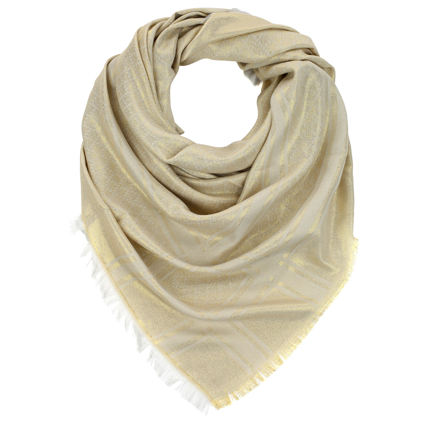 Dr. Koffer Женский платок золотого оттенка