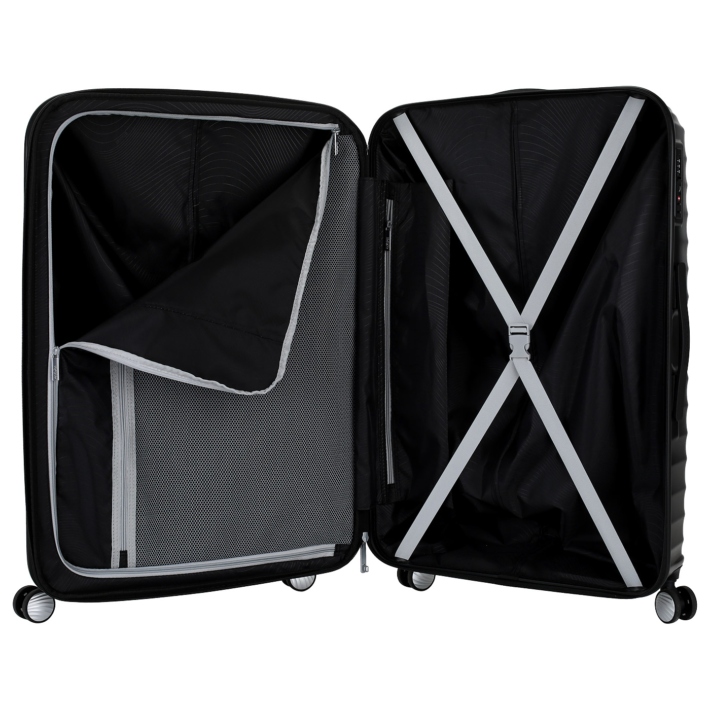 Чемодан большой L из ABS-пластика с кодовым замком American Tourister Jetglam