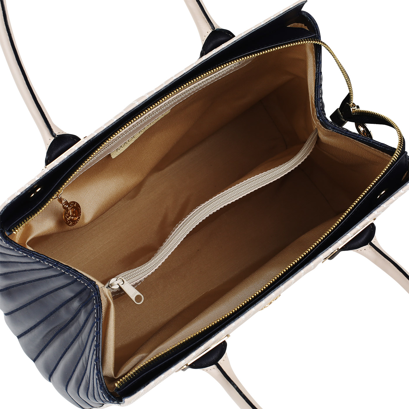 Женская стеганая сумка с двумя отделами Valentino Orlandi La Cristina