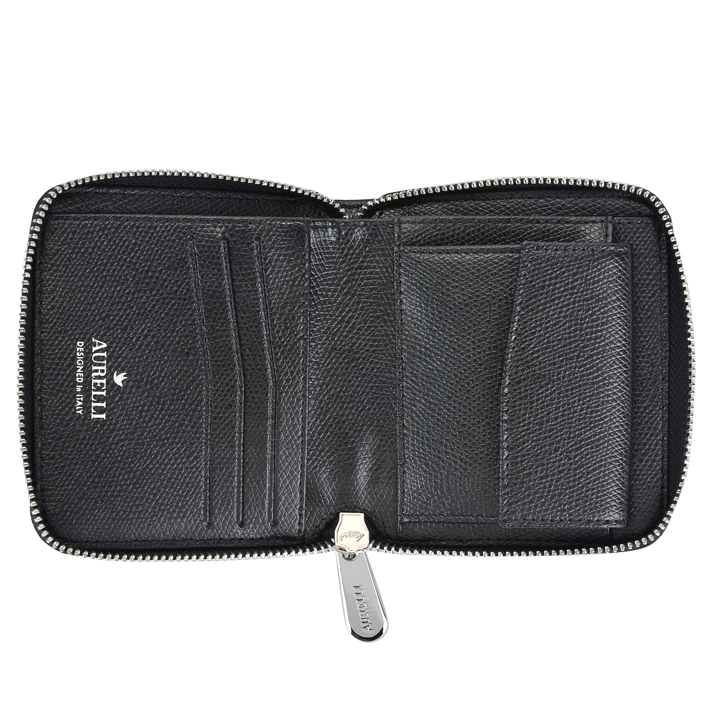 Компактное женское портмоне из натуральной кожи Aurelli Alma