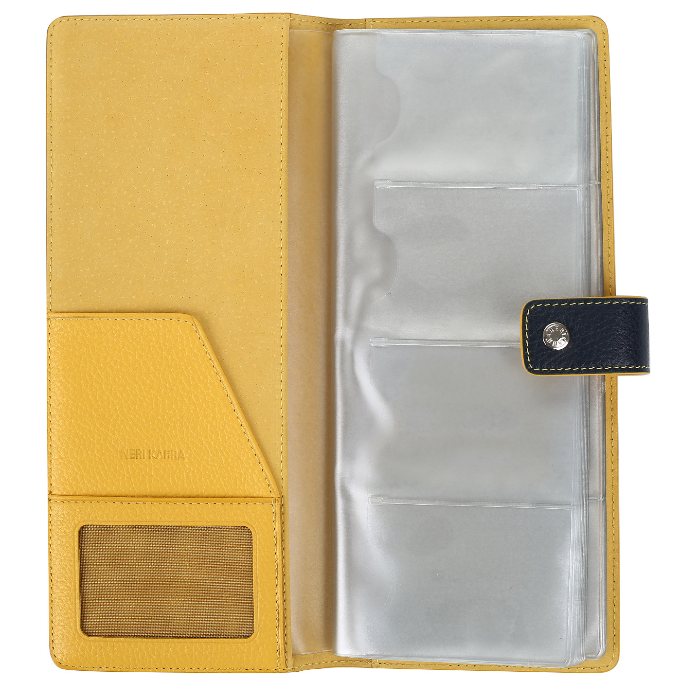 Кожаная визитница Neri Karra 
