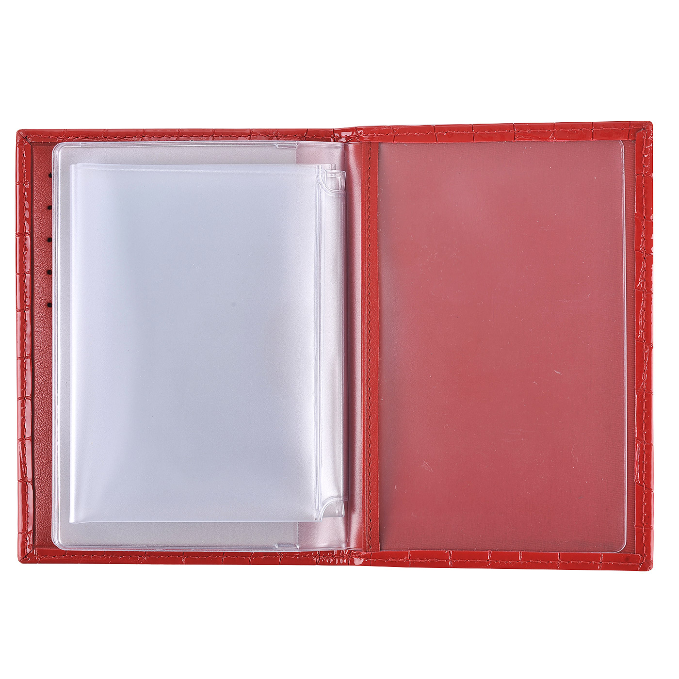 Обложка для автодокументов с отделкой под крокодиловую кожу Aurelli Divine