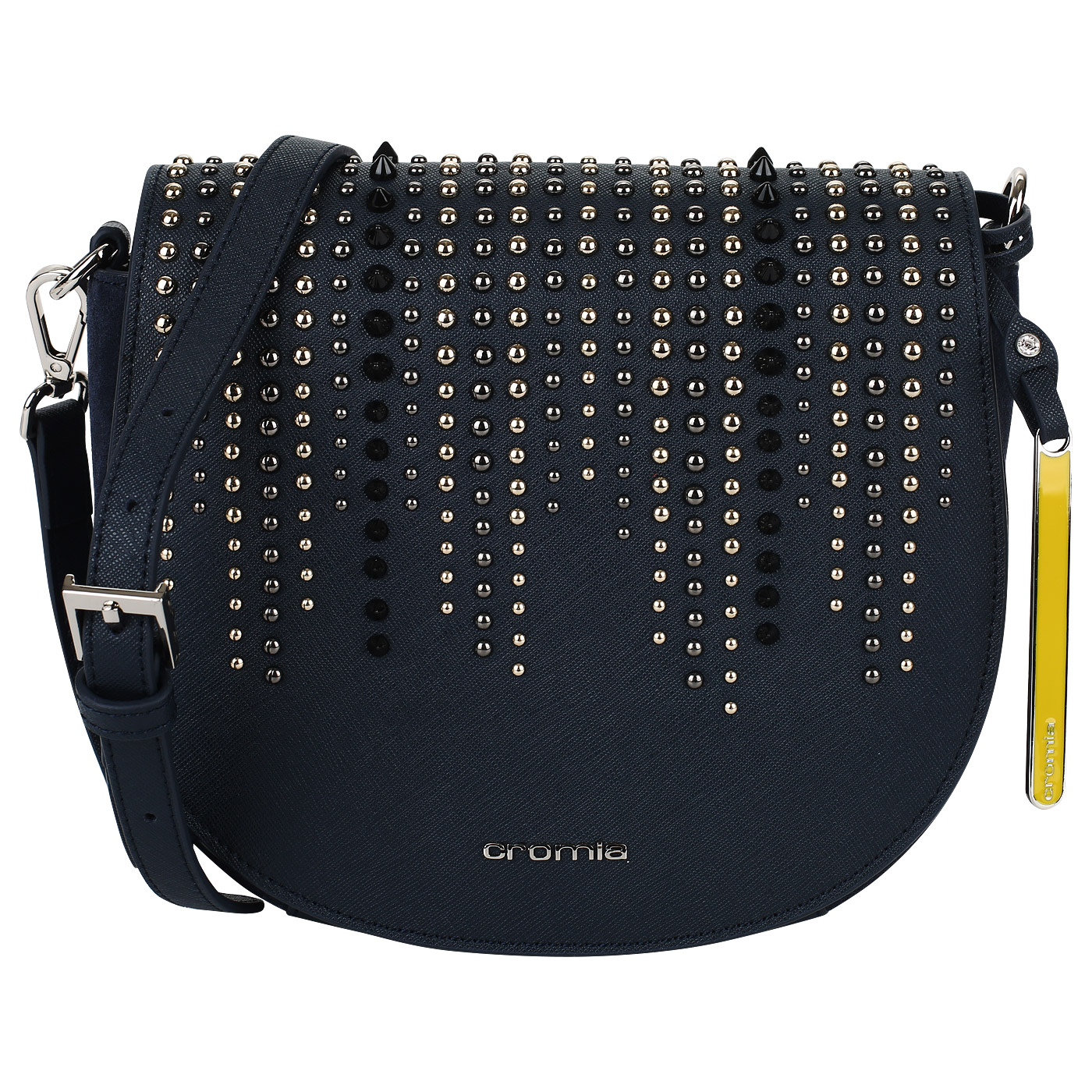 Cromia Сафьяновая сумочка-седло