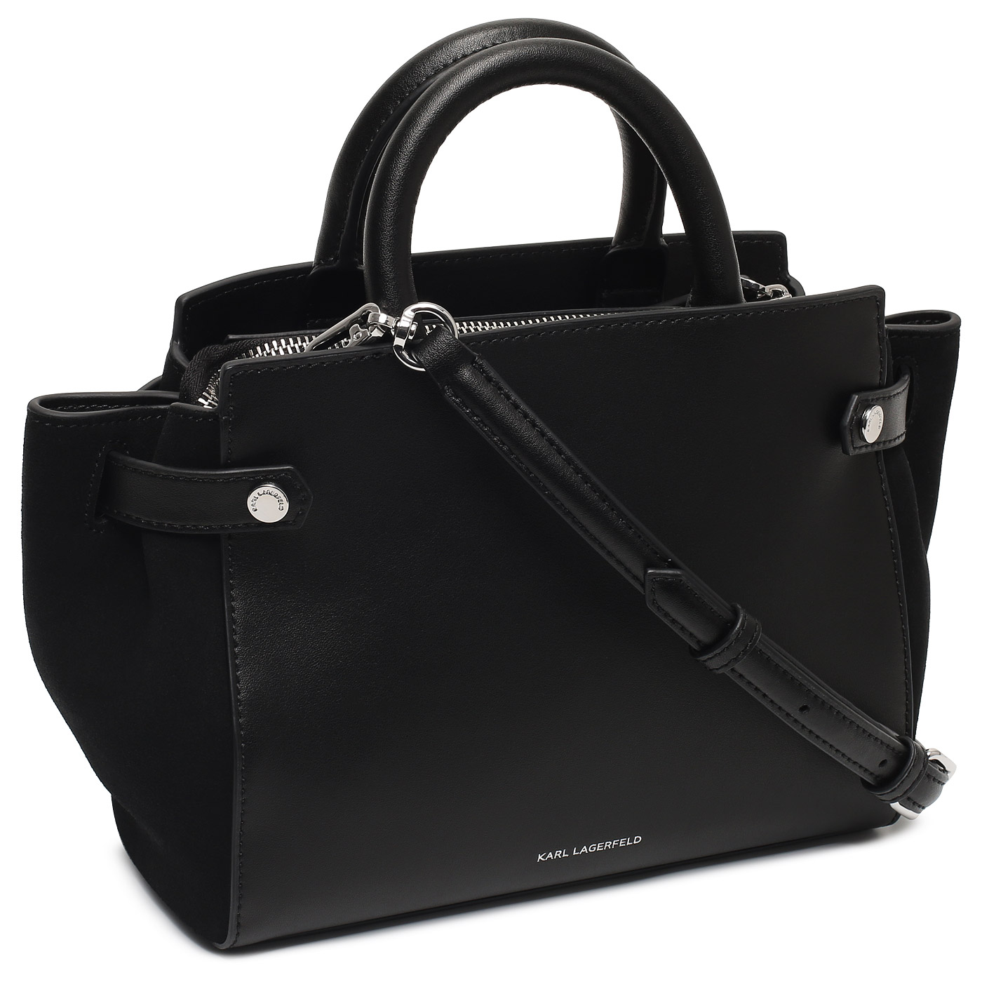 Кожаная сумка Karl Lagerfeld Ikon