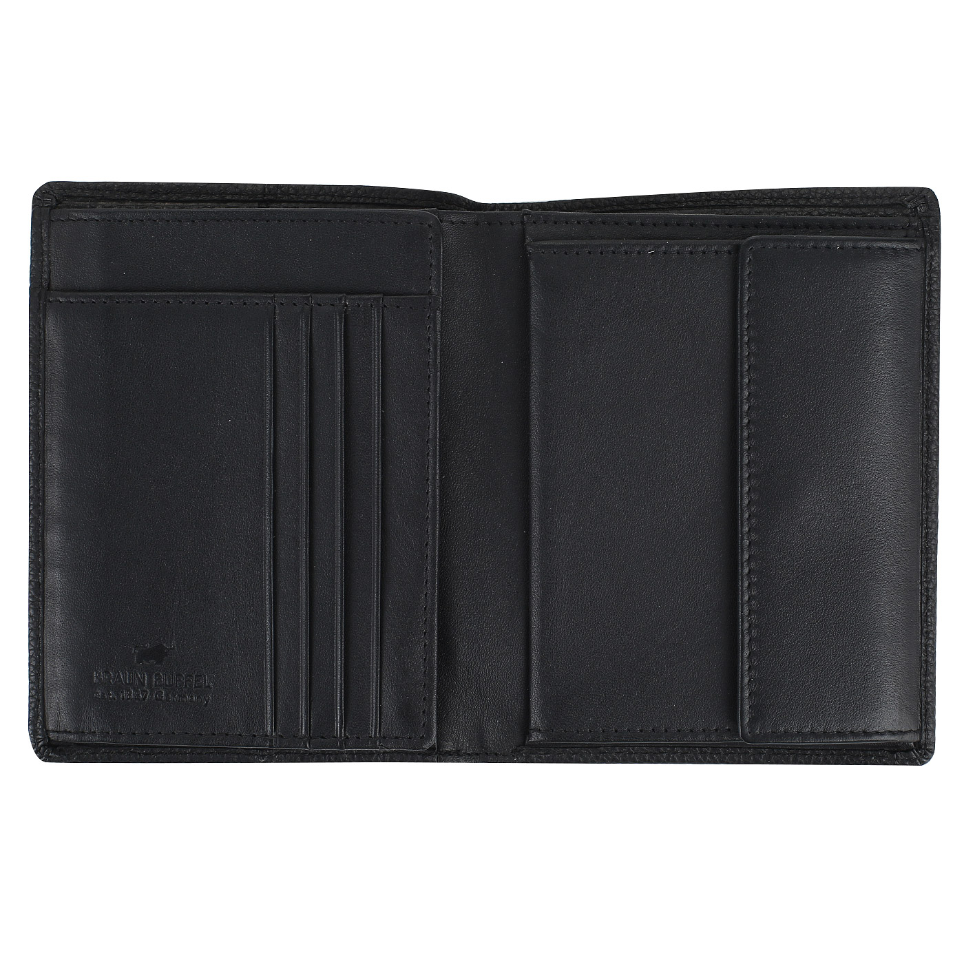 Черное портмоне из кожи Braun Buffel Varese