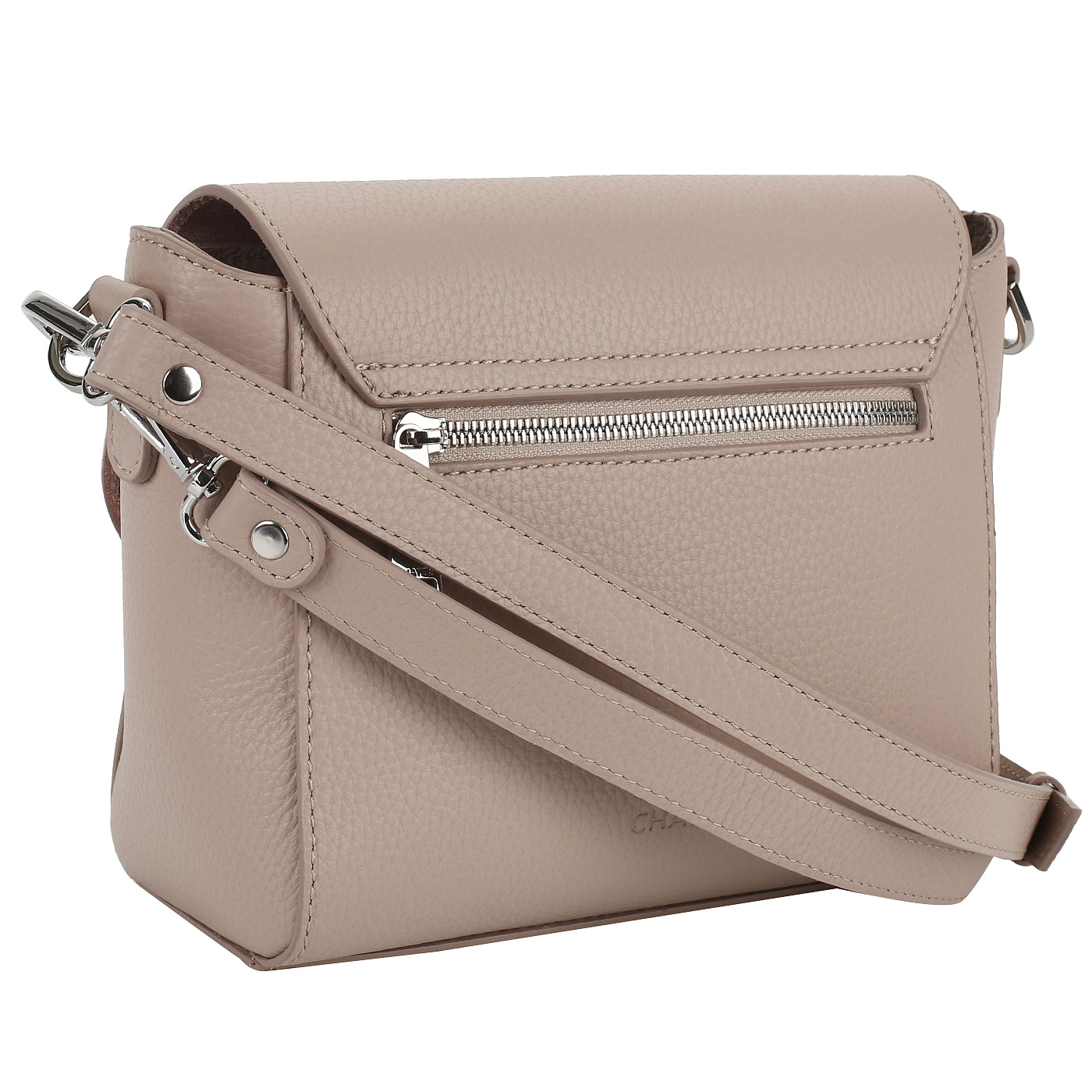 Сумка из зернистой кожи Chatte Marseille