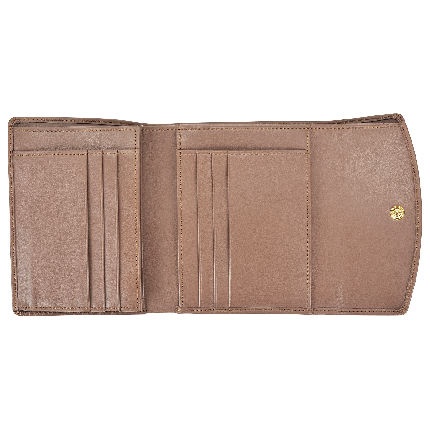 Женское кожаное портмоне на кнопке Chatte Zoe