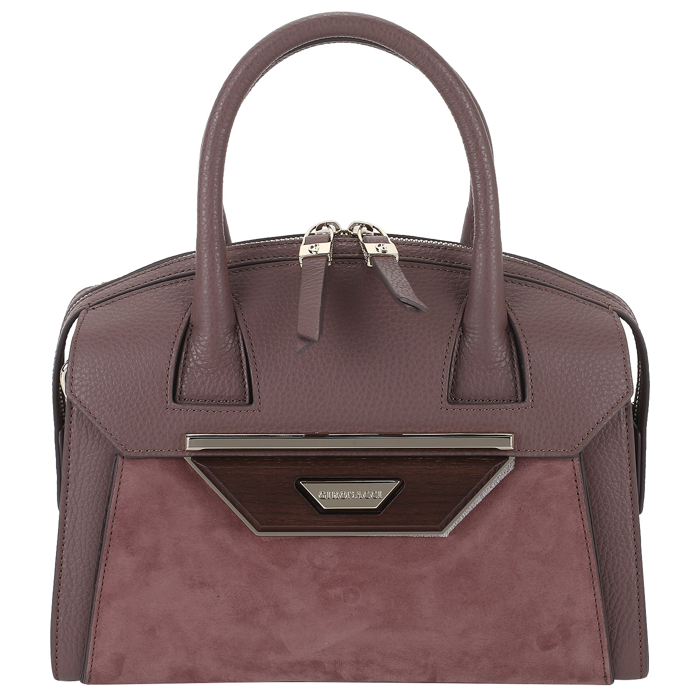 Gironacci Сумка из кожи и замши