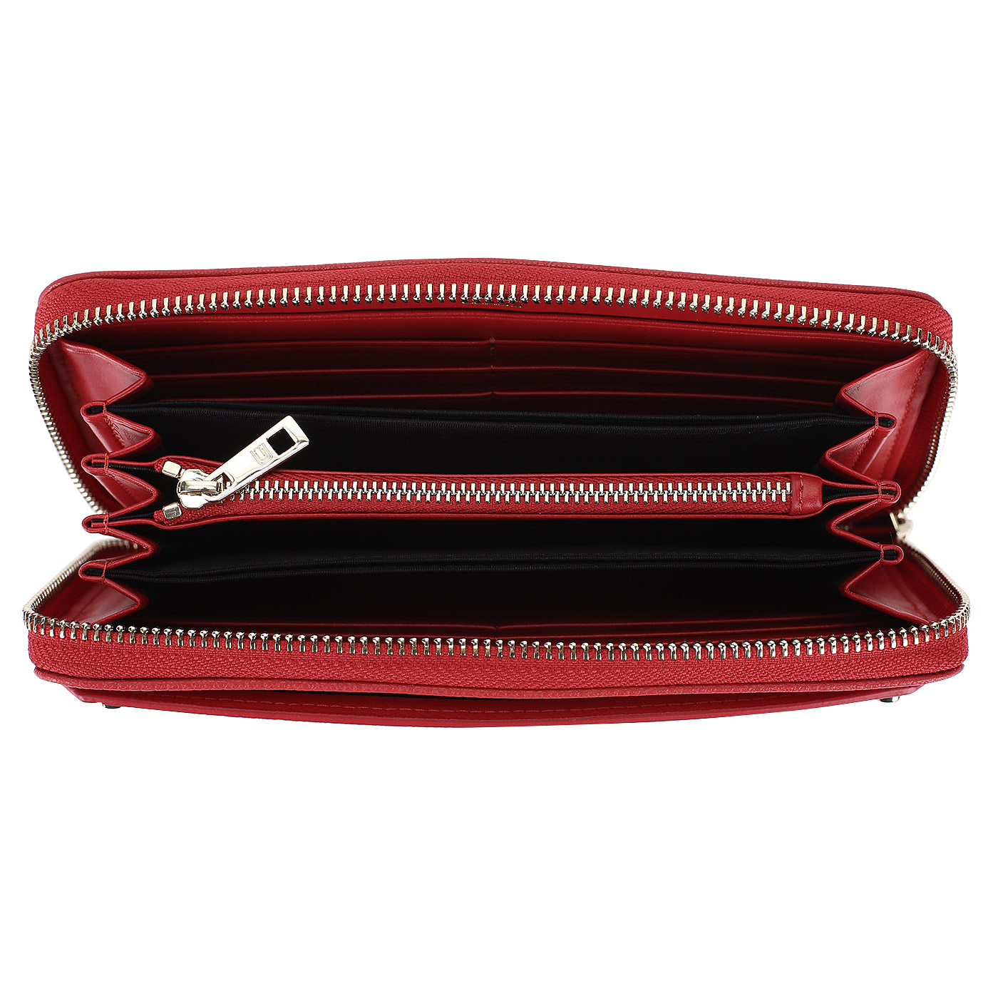 Кожаное портмоне на молнии Cavalli Class Diva