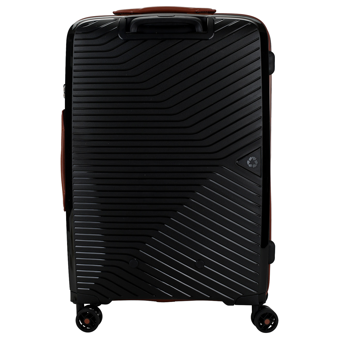 Чемодан средний M из полипропилена с кодовым замком Eberhart Delight DLX